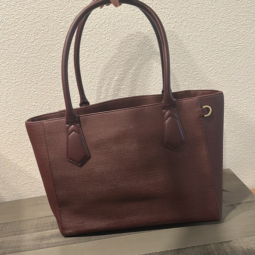 Dagne Dover Classic Tote - Oxblood